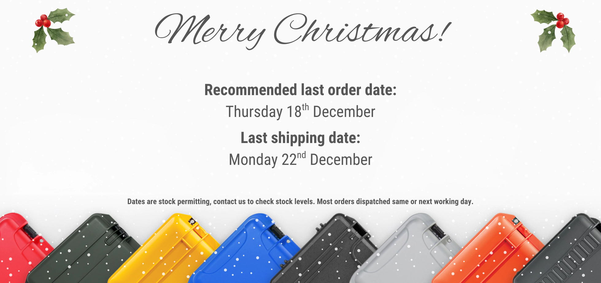 Protective Cases Christmas Slider