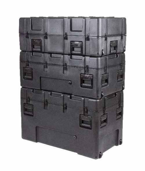 SKB 3R4222-14B-EW Wheeled Case Empty