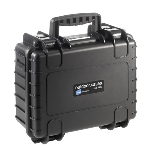 B&W Outdoor Case type 3000 - Black - Case Empty
