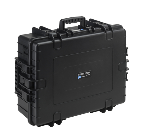 B&W Outdoor Case Type 6500 - Black - Case with Dividers