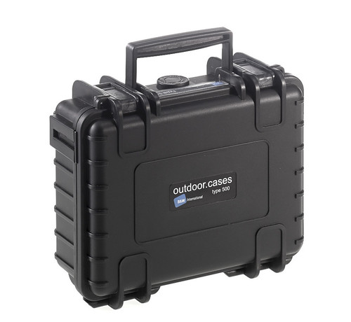 B&W Outdoor Case Type 500 - Black - Case Empty