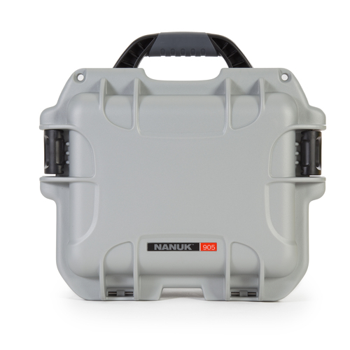 Nanuk 905 Case - Silver - Case with Foam
