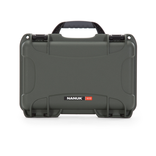 Nanuk 909 Case - Olive - Case Empty