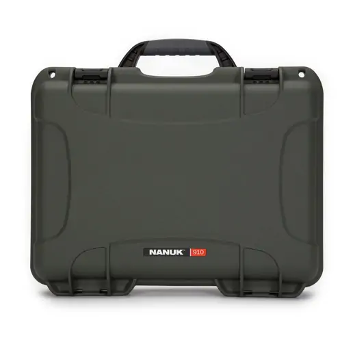 Nanuk 910 Case - Lime - Case with Foam