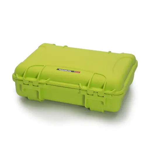 Nanuk 910 Case - Lime - Case with Foam
