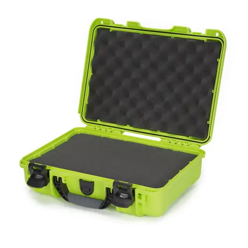 Nanuk 910 Case - Lime - Case with Foam