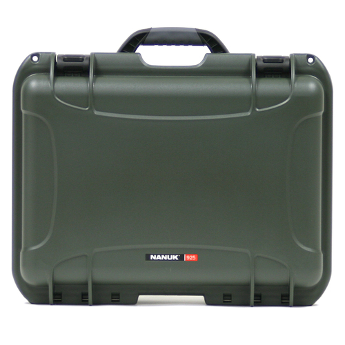 Nanuk 925 Case - Olive - Case with Foam