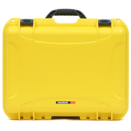 Nanuk 930 Case - Yellow - Case with Foam