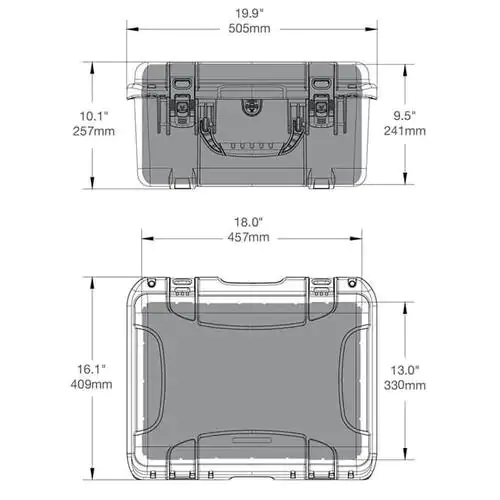 Nanuk 933 Case For DJI Phantom 4 RTK