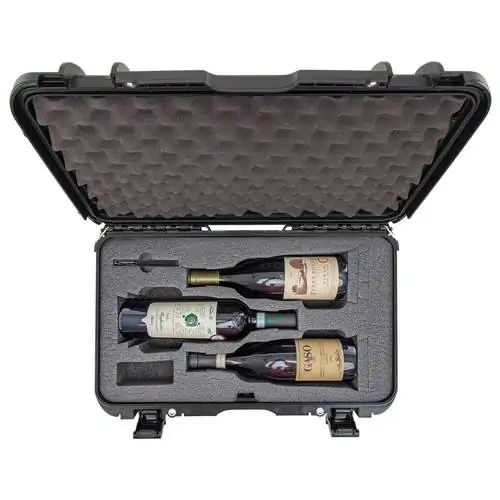Nanuk 935 Case For 3 Wine Bottles - With Wheels