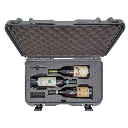 Nanuk 935 Case For 3 Wine Bottles - With Wheels