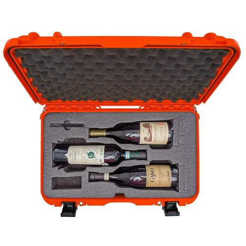 Nanuk 935 Case For 3 Wine Bottles - With Wheels