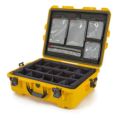 NANUK 945 Pro Photo Kit Camera Case - Yellow