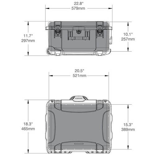 Nanuk 950 Case with Wheels For DJI Phantom 4 - With Wheels *limited stock *