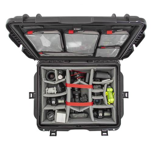 Nanuk 955 Pro Photo Kit - Camera Case With Wheels