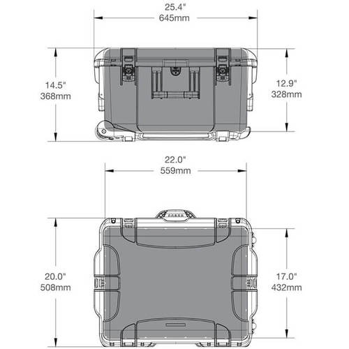 Nanuk 960 Case with Wheels For Ursa Pro * limited stock *