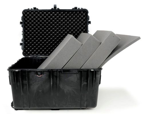 Peli 1660 Case with Wheels - Black - Case with Foam