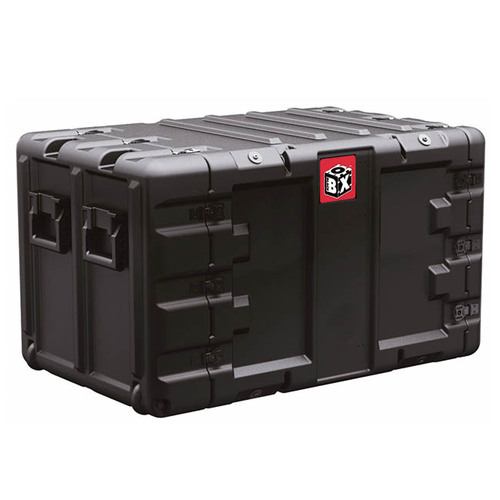 Peli 24 Inch BlackBox 9U Shock Rack Mount Case with Wheels