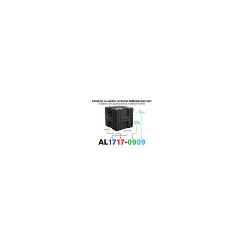 Peli Single Lid Cube Case AL1717-0909