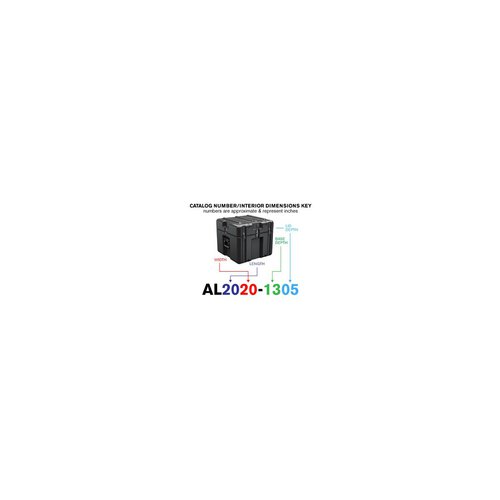 Peli Single Lid Cube Case AL2020-1305