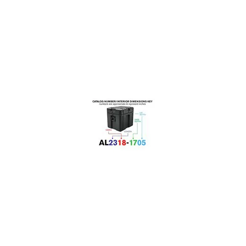 Peli Single Lid Cube Case AL2318-1705