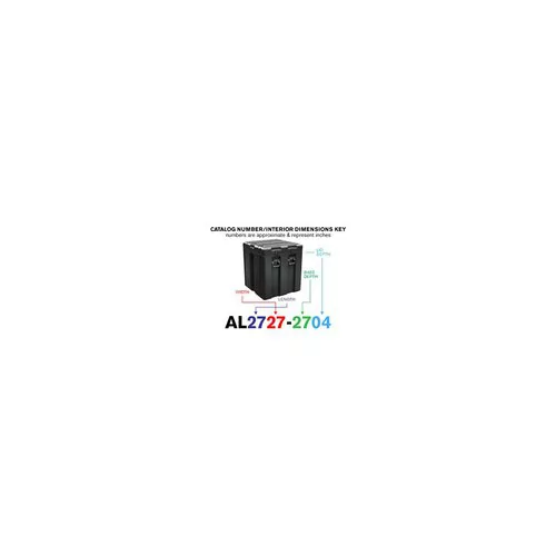 Peli Single Lid Cube Case AL2727-2704