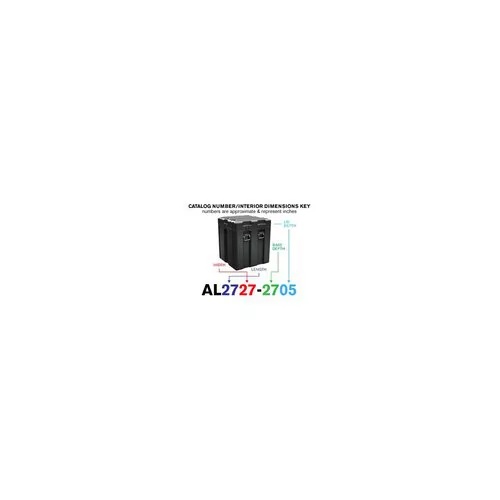 Peli Single Lid Cube Case AL2727-2705
