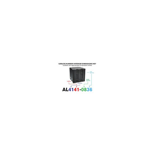 Peli Single Lid Cube Case AL4141-0836 2