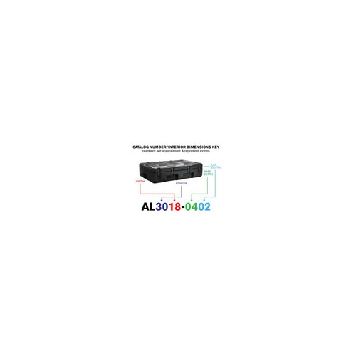 Peli Single Lid Flat Case AL3018-0402