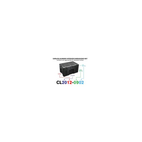 Peli Single Lid Flat Case CL2012-0902