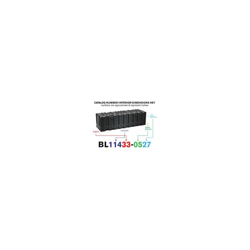 Peli Single Lid Long Case BL11433-0527