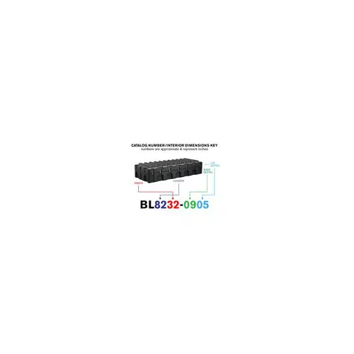 Peli Single Lid Long Case BL8232-0905