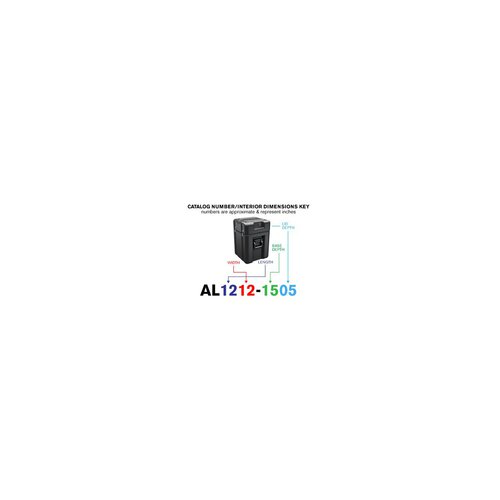Peli Single Lid Tower Case AL1212-1505