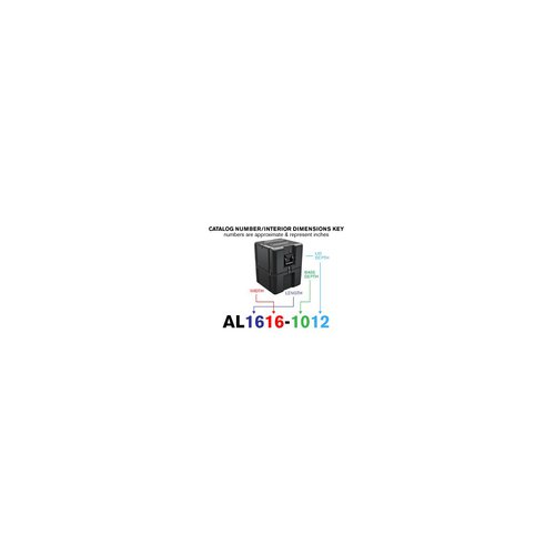 Peli Single Lid Tower Case AL1616-1012