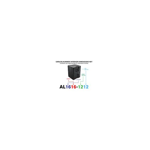 Peli Single Lid Tower Case AL1616-1212