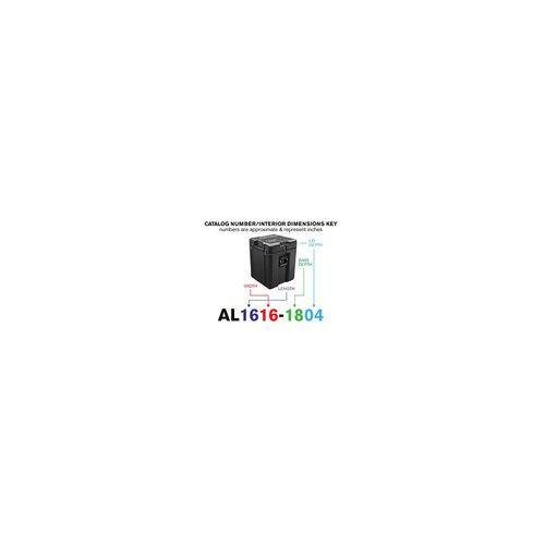 Peli Single Lid Tower Case AL1616-1804