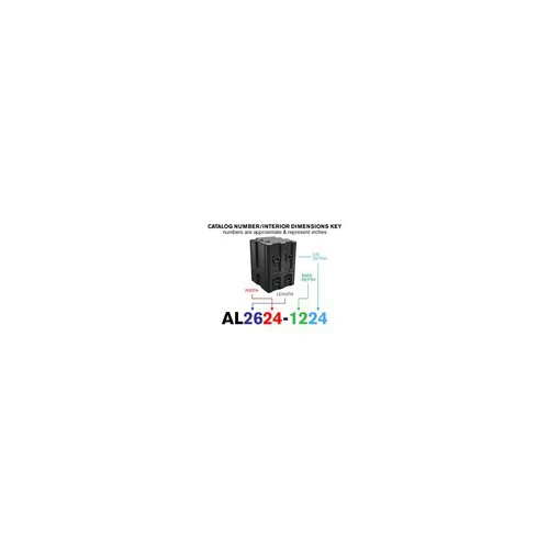 Peli Single Lid Tower Case AL2624-1224