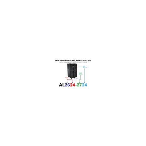Peli Single Lid Tower Case AL2624-2724