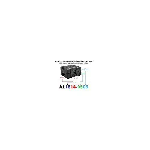Peli Single Lid Trunk Case AL1814-0505