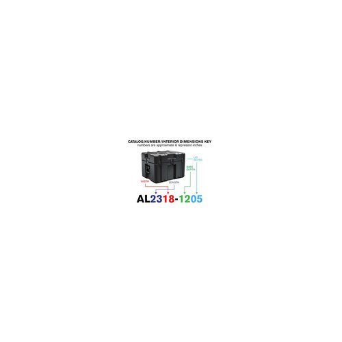 Peli Single Lid Trunk Case AL2318-1205