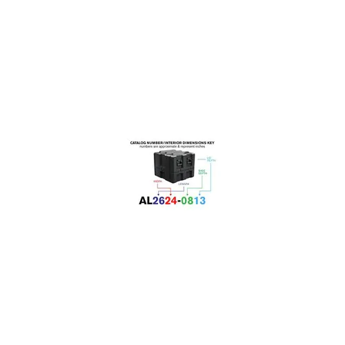 Peli Single Lid Trunk Case AL2624-0813