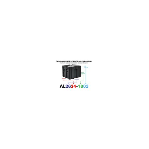 Peli Single Lid Trunk Case AL2624-1803
