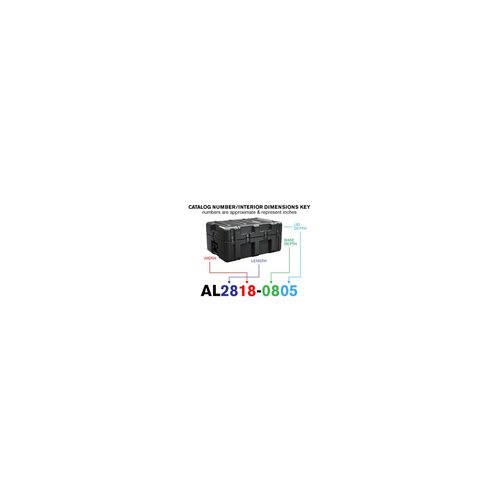 Peli Single Lid Trunk Case AL2818-0805
