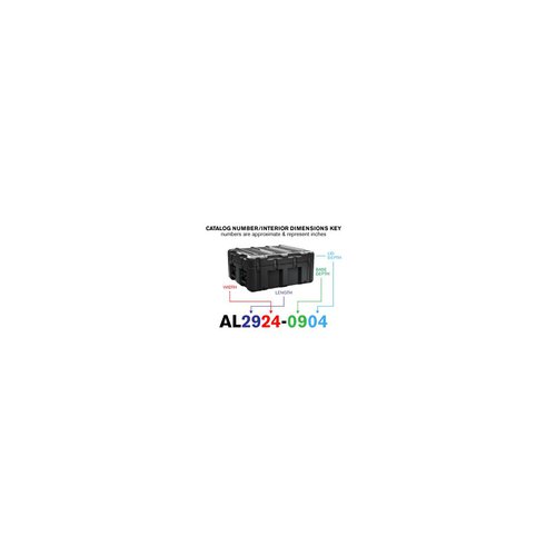 Peli Single Lid Trunk Case AL2924-0904