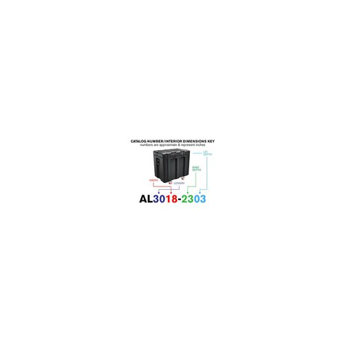 Peli Single Lid Trunk Case AL3018-2303