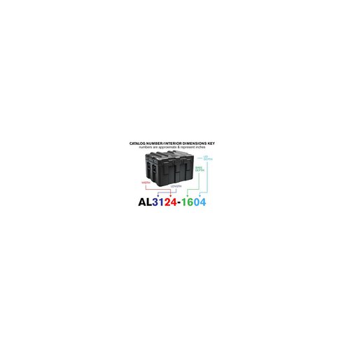 Peli Single Lid Trunk Case AL3124-1604