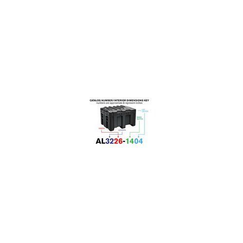Peli Single Lid Trunk Case AL3226-1404