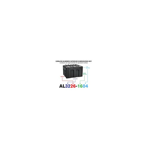 Peli Single Lid Trunk Case AL3226-1604