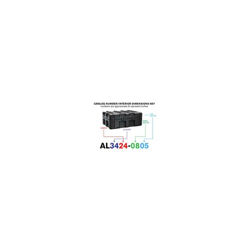 Peli Single Lid Trunk Case AL3424-0805