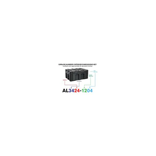 Peli Single Lid Trunk Case AL3424-1204